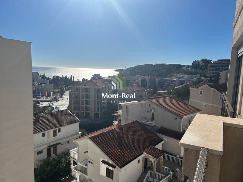 Izdaje se stan sa pogledom na more, Bečići IS143BD