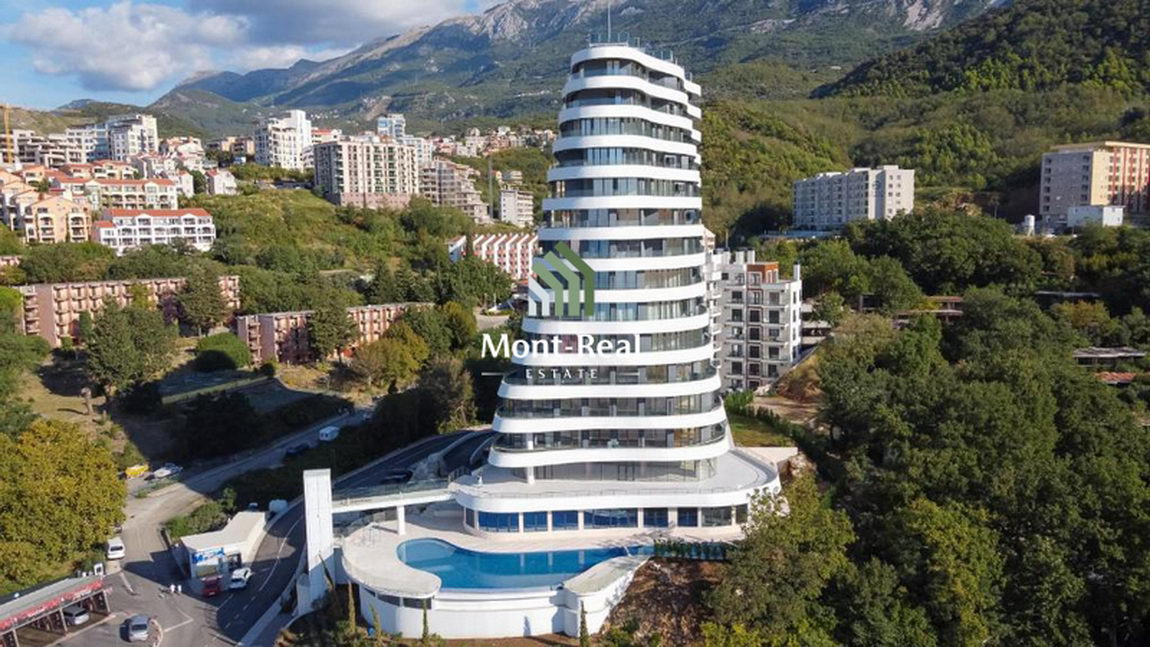Dvosoban stan u kompleksu sa bazenom – Skyline Resort, Bečići | S282BD