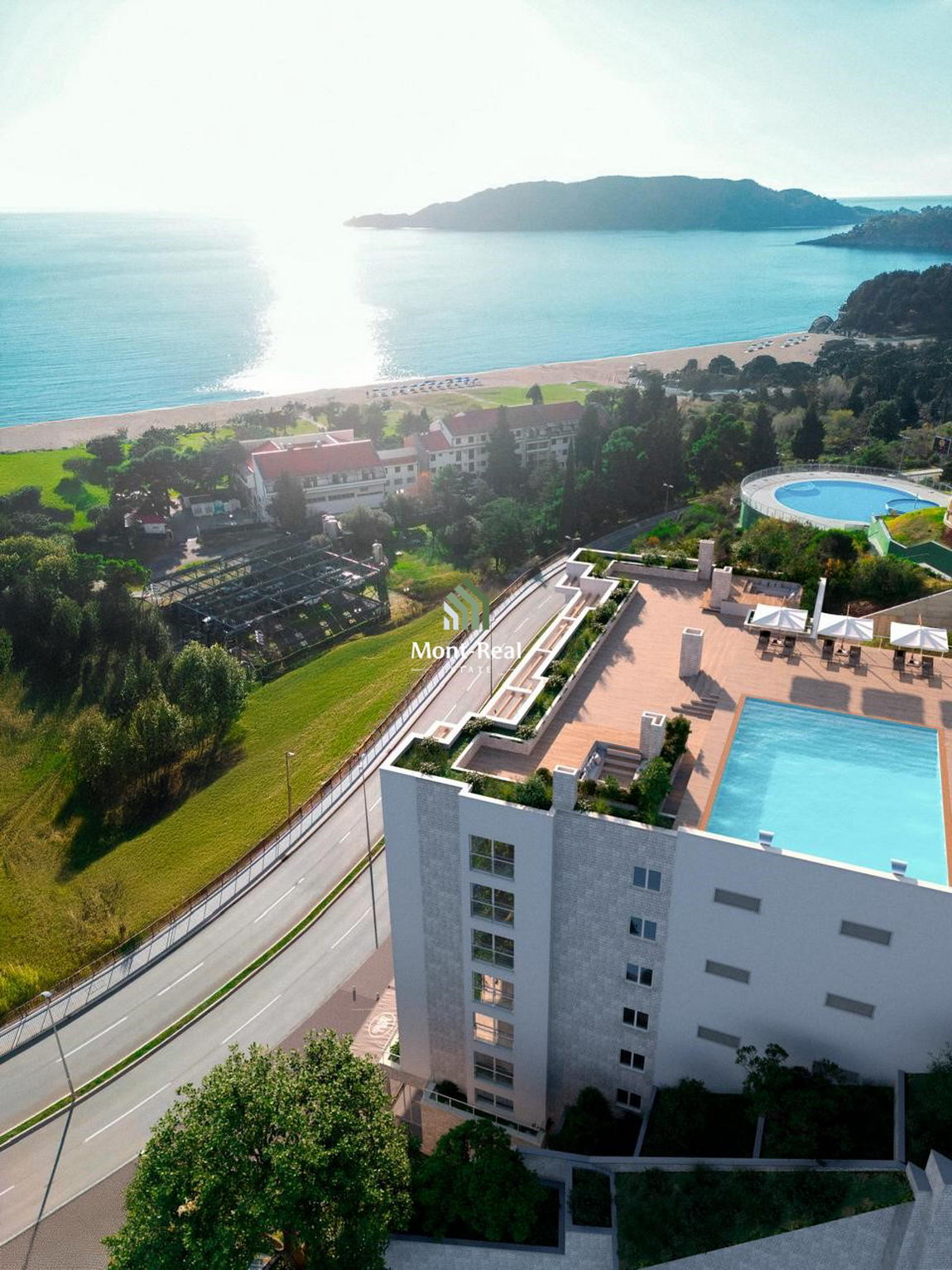 Novogradnja na dva minuta od plaže – Bečići, Budva S319BD